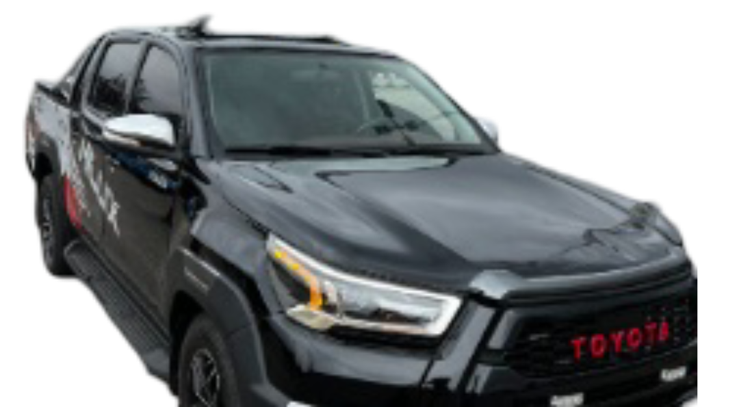 Police Escort Hilux Van - Black